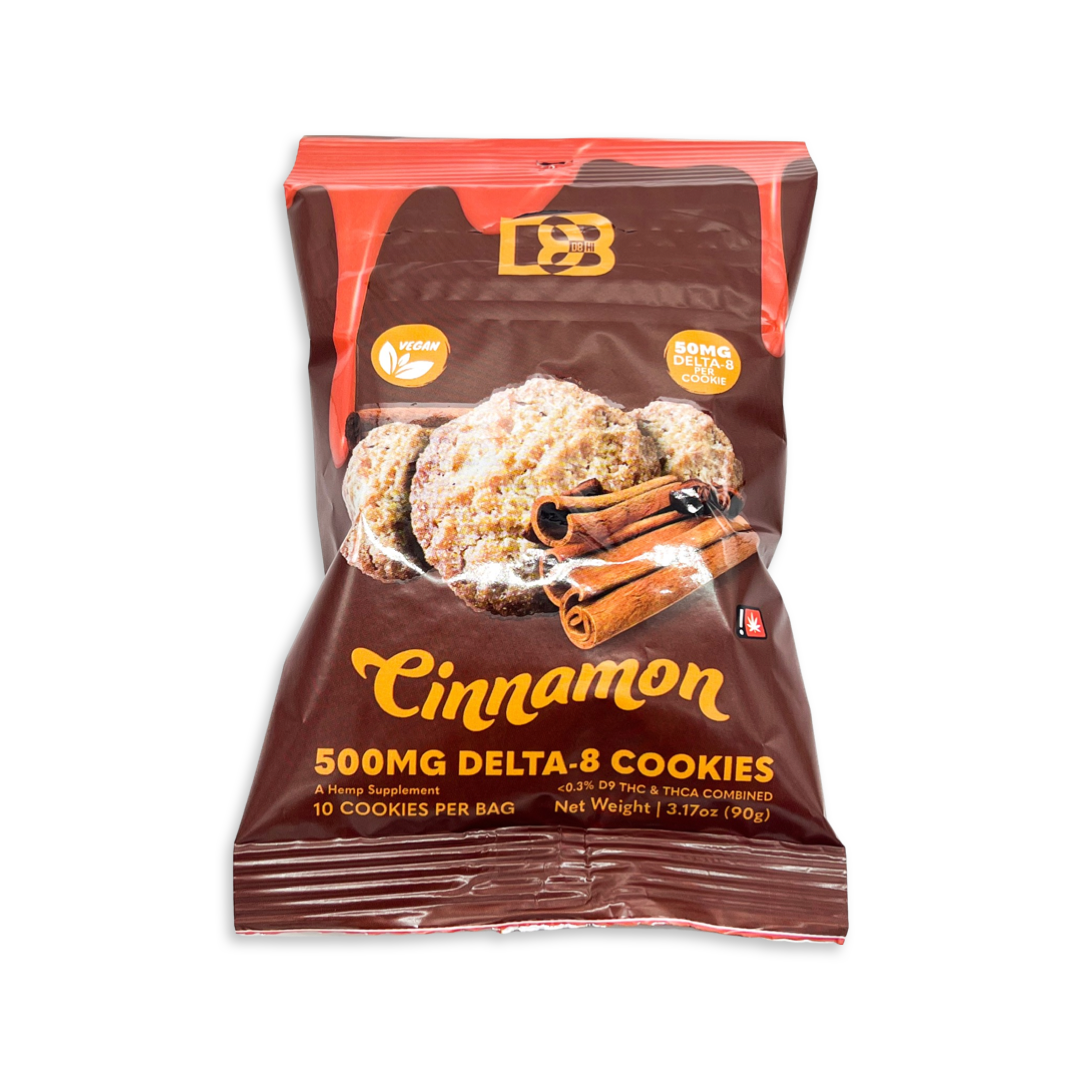 Cinnamon Delta8 THC Cookies 500mg