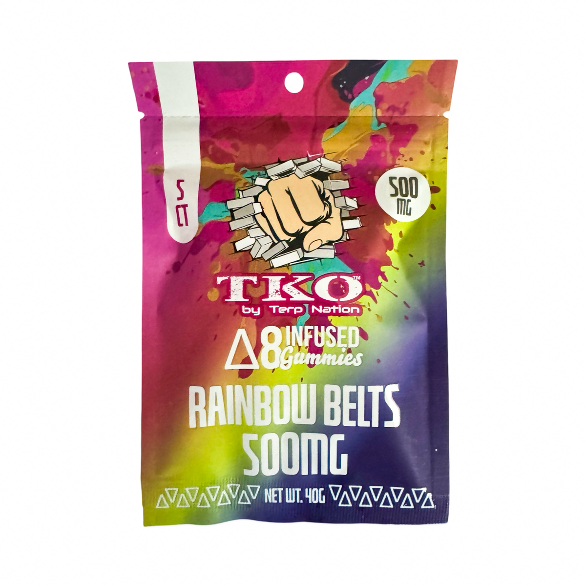 TKO Delta 8 THC Rainbow Belts