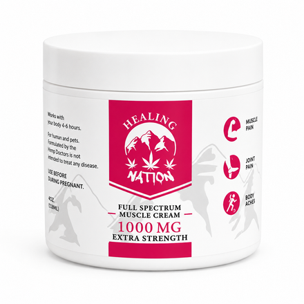 Full Spectrum CBD Topical Muscle Cream