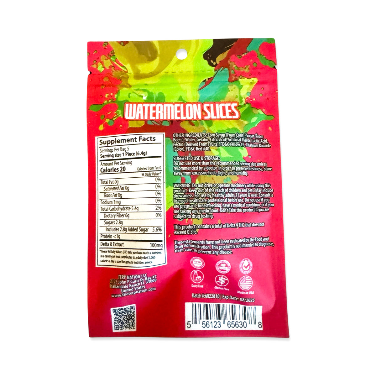 TKO Delta 8 THC Gummy Watermelon Slices